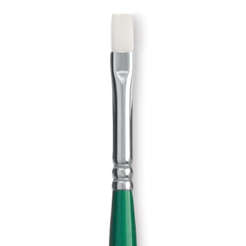 Princeton Summit 6100 Series White Synthetic Long Handle Brush for Oil & Acrylic - Bright 2