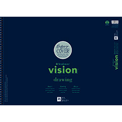 Strathmore Vision Drawing Pad ( 643 ) 18" x 24" - (35 sheets, 64lb) Wire Bound