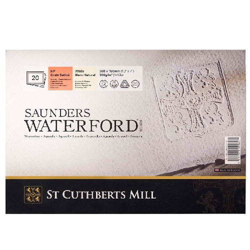 St Cuthbert's Waterford Watercolor Block - 12"X9" Hot Press  45930001011C