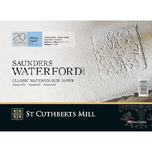 St Cuthbert's Waterford Watercolor Block - 7"X10" Cold Press  46330001011B