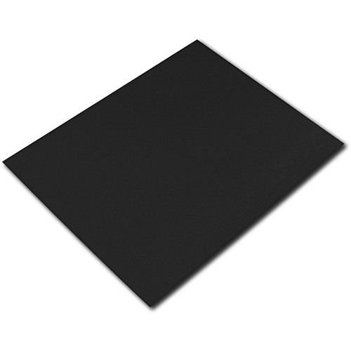 Pacon Railroad Poster Board 22" x 28" - 6 Ply Black
