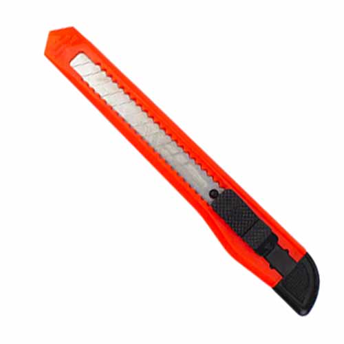 K10-Light Duty Plastic Snap Blade Knife- 9mm