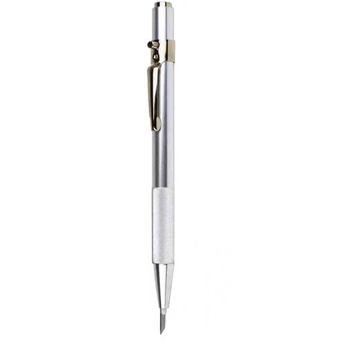 Excel #K48 Deluxe Retractable Pen Knife with pocket clip