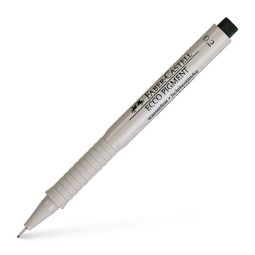 Faber-Castell Ecco Pigment Techincal Pen Black (0.2)  166299