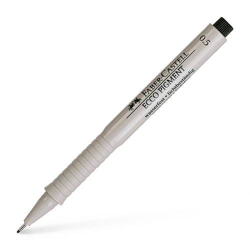 Faber-Castell Ecco Pigment Techincal Pen Black  (0.5)  166599