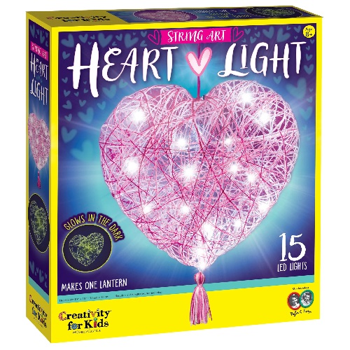 Faber-Castell Creativity for Kids String Art Heart Light Kit