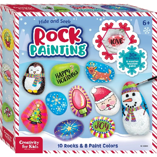 Faber Castell Holiday Hide & Seek Rock Painting Kit -  FC6193000
