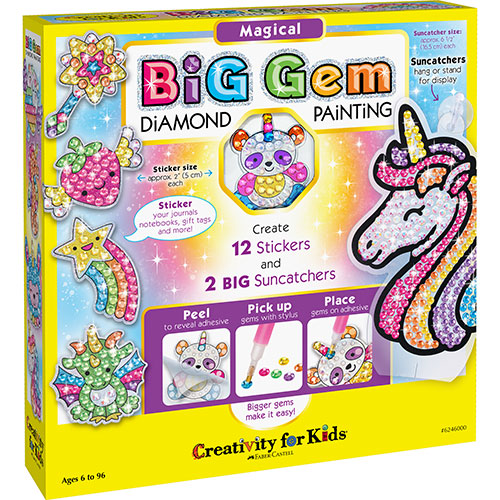 Faber Castell Creativity for Kids Big Gem Diamond Painting- Magical