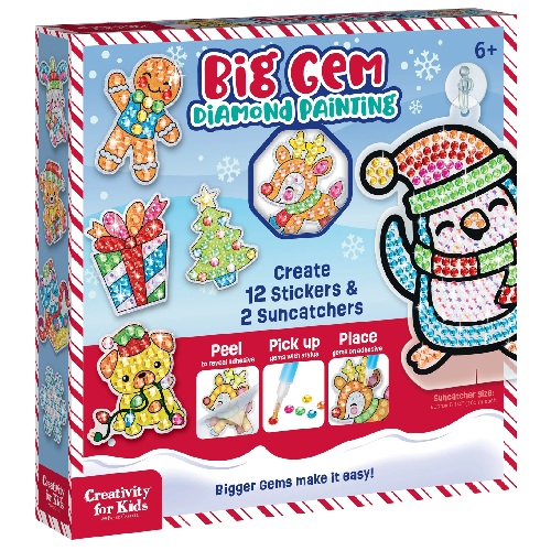 Faber Castell Creativity for Kids Big Gem Diamond Painting- Holiday  FC6273000