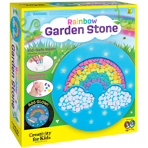 Faber Castell Creativity for Kids Rainbow Garden Stone