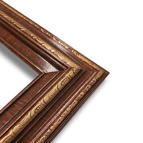 Econo Frame Tiger Gold with Wood Liner - 22" x 28"