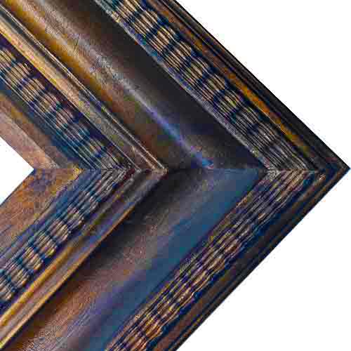 Series 64 Antique Venetian Gold 5 1/2" wide Museum Frame   FRMTP-64AG-16X20