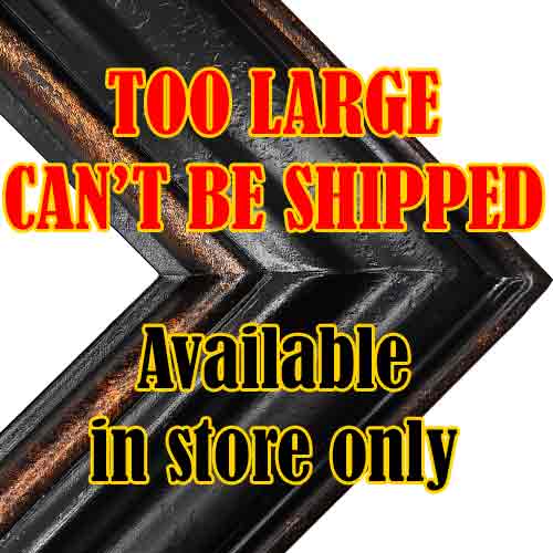 Series 83 Dark Antique Gold 5 1/2" wide Museum Frame  - IN STORE PICK UP ONLY- CAN NOT SHIP - 24" x 36"