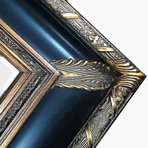 Series 9206 Black Gold Ornate Frame - 20" x 24"