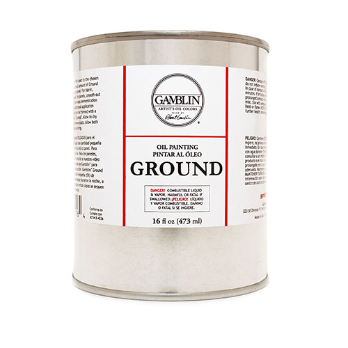 Gamblin Oil Painting Ground - (16oz/473ml)