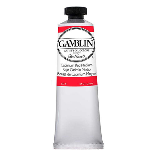 Gamblin Artists Oil Colors  (1.25oz/37ml) Cadmium Red Medium