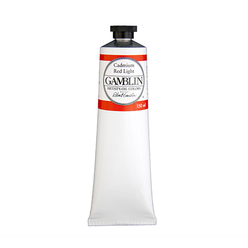 Gamblin Artists Oil Colors  (5.07oz/150ml) Cadmium Red Light