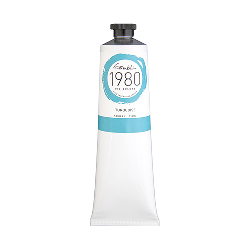 Gamblin 1980 Oil Colors  (5.07oz/150ml) Turquoise