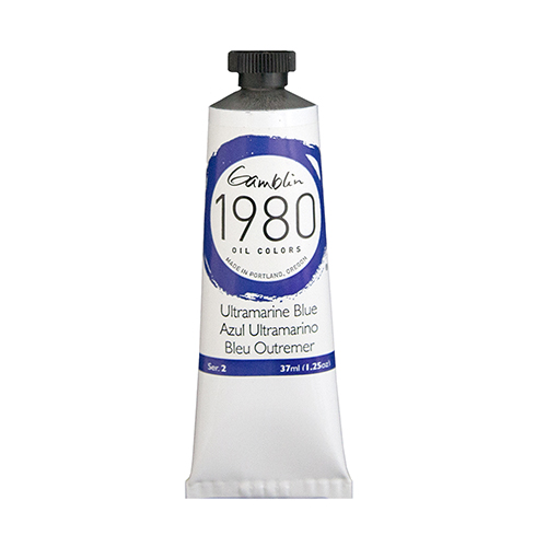Gamblin 1980 Oil Colors  (1.25oz/37ml) Ultramarine Blue