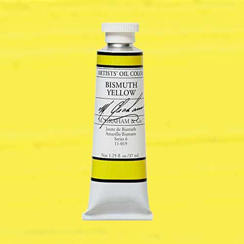 M. Graham & Co. Oil Paint - (1.25oz/37ml) Bismuth Yellow