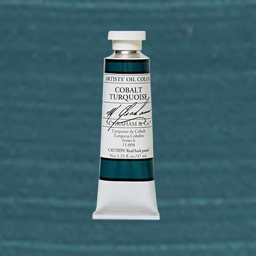 M. Graham & Co. Oil Paint - (1.25oz/37ml) Cobalt Turquoise
