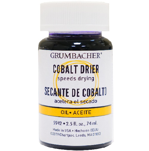 Grumbacher Cobalt Drier - (2.5oz/74ml)  594-2