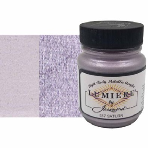 Jacquard Lumiere Metallic Fabric Paint - (2.25oz/70ml) Saturn 1537