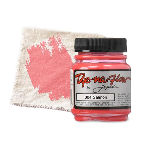 Jacquard Dye-na-Flow Fabric Paint - (2.25oz/66.5ml) Salmon