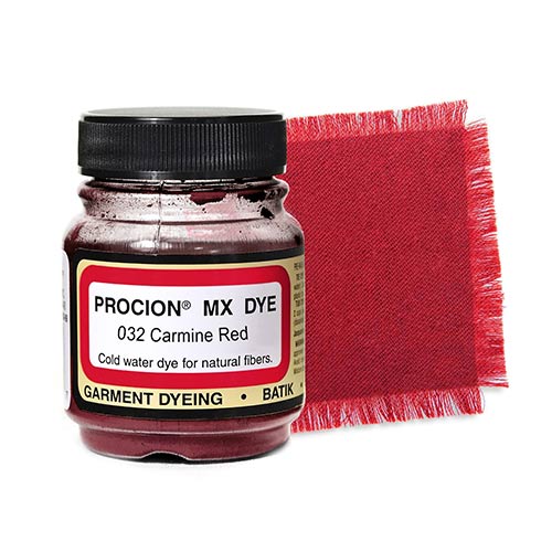 Jacquard Procion Mx Dye for Natural Fibers - (.67oz) Carmine Red