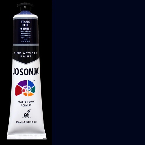 Chroma's Jo Sonja Fine Artists' Acrylic Paint - (2.5oz/75ml) Pthalo Blue 032