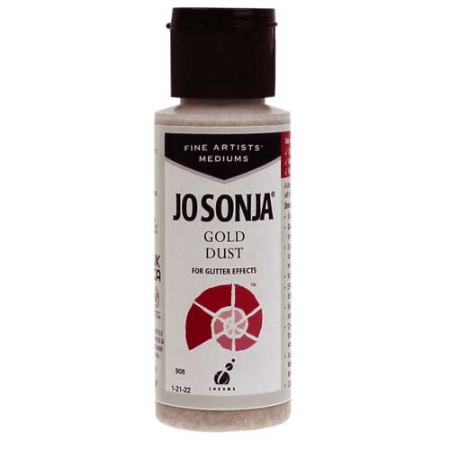 Chroma's Jo Sonja Gold Dust Acrylic Paint - (2oz/60ml) CH3158