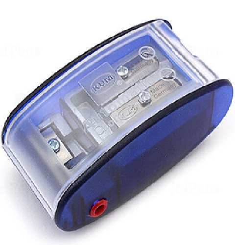 KUM Automatic Brake Long Point Pencil Sharpener - Blue (AS2M)