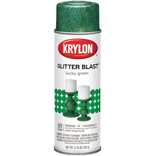 Krylon Glitter Blast Spray - (5.75oz/163g) Lucky Green