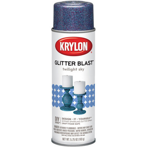 Krylon Glitter Blast Spray - (5.75oz/163g) Twilight Sky