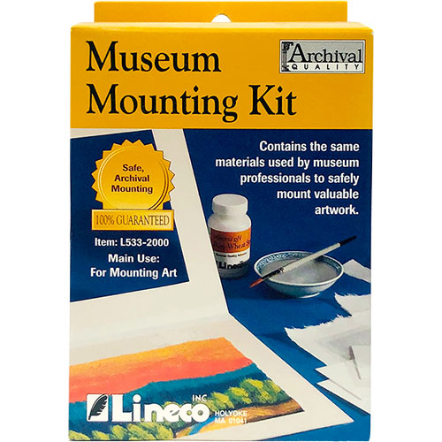 Lineco Museum Mounting Kit - (9 Pieces)