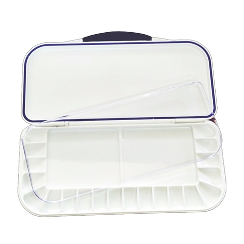 Pacific Arc Plastic Airtight Covered 20 Well Palette Tray