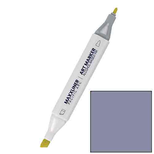 Pacific Arc Maxxliner Dual-tip Alcohol Marker - Cool Gray 50%  MX25-112-CG5