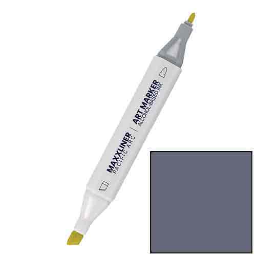 Pacific Arc Maxxliner Dual-tip Alcohol Marker - Cool Gray 70%  MX25-114-CG7