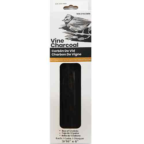 Pacific Arc Assorted Vine Charcoal Sticks - (12pk)