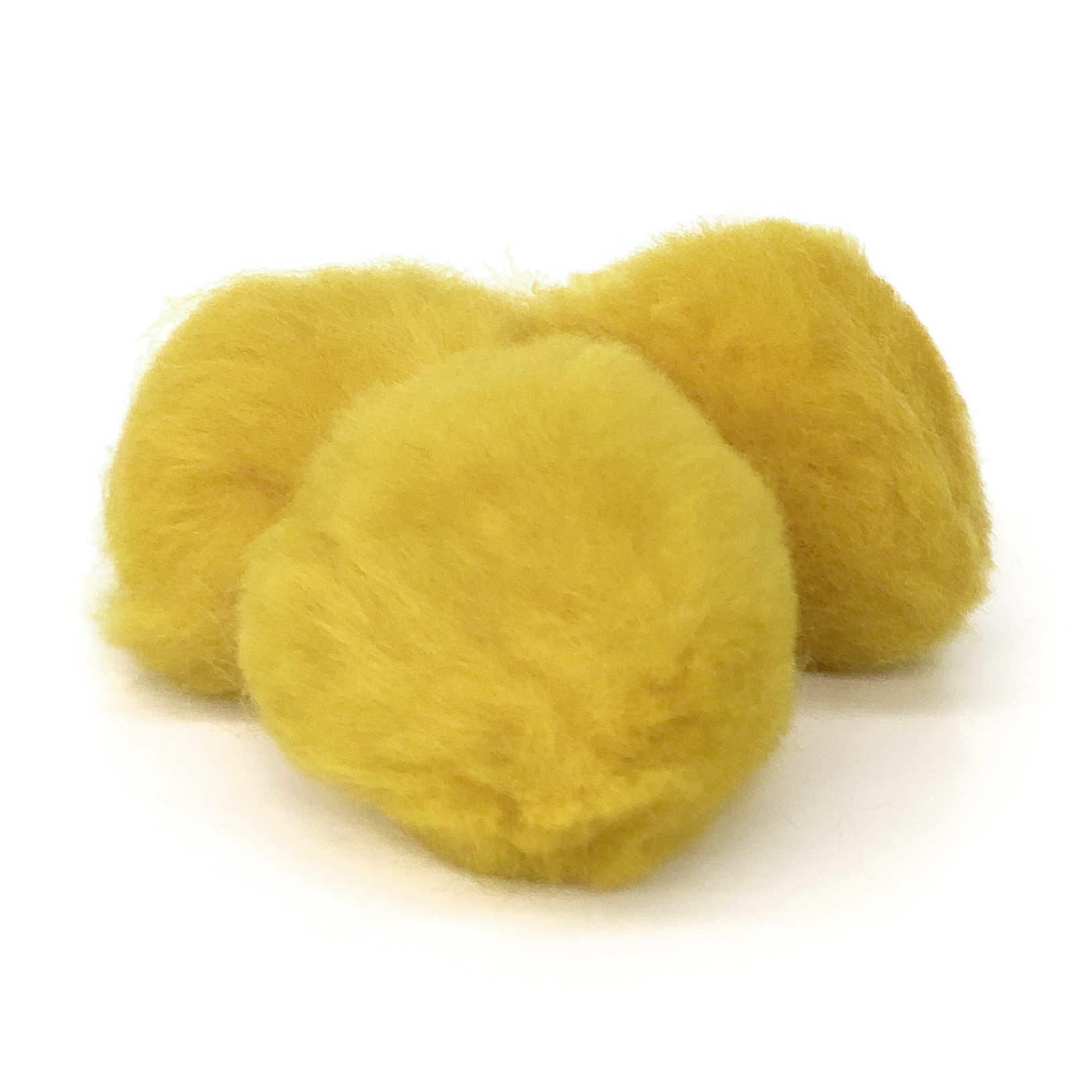 Pepperell Crafts Pom Poms 2" - (25 Pieces) Yellow