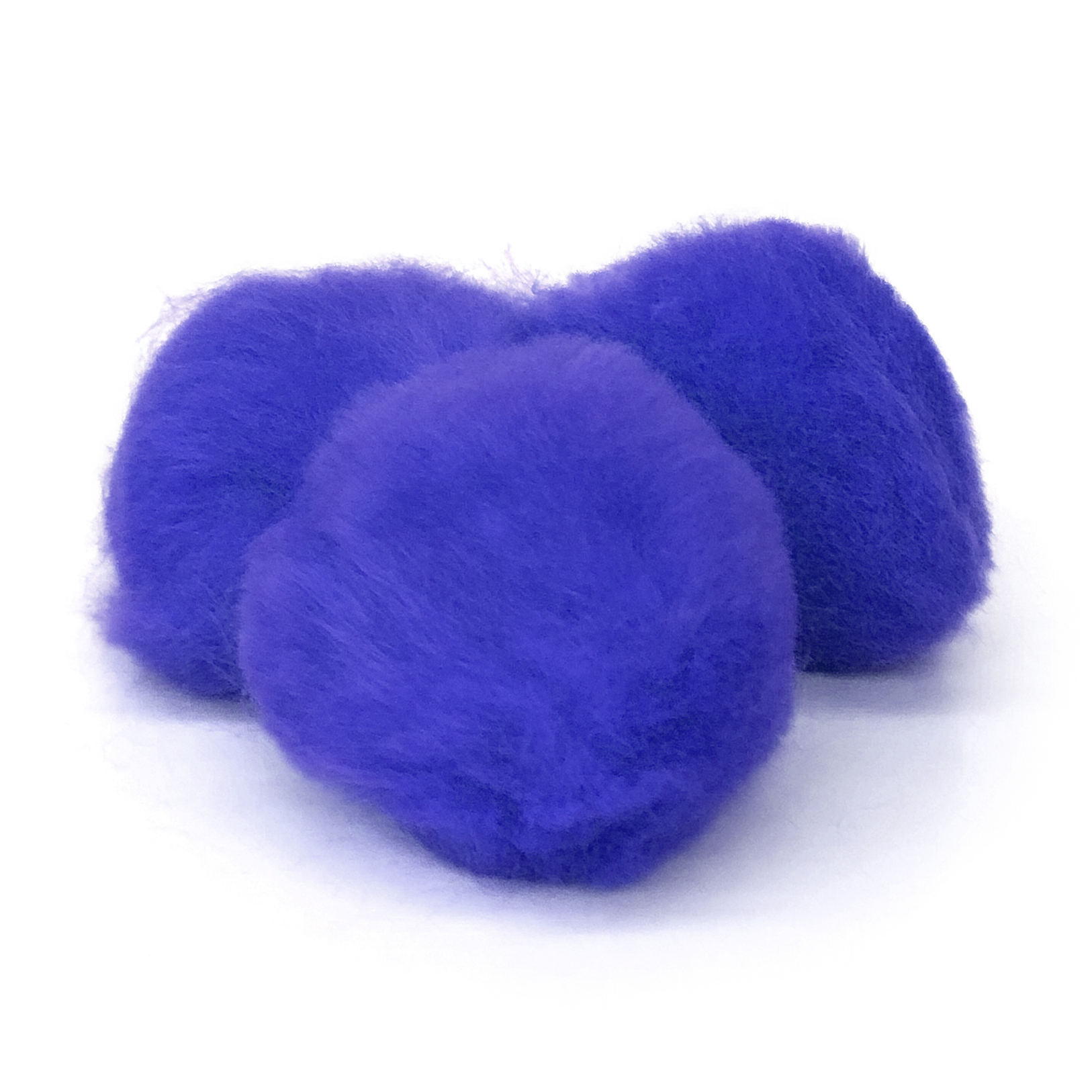 Pepperell Crafts Pom Poms 2" - (25 Pieces) Royal Blue