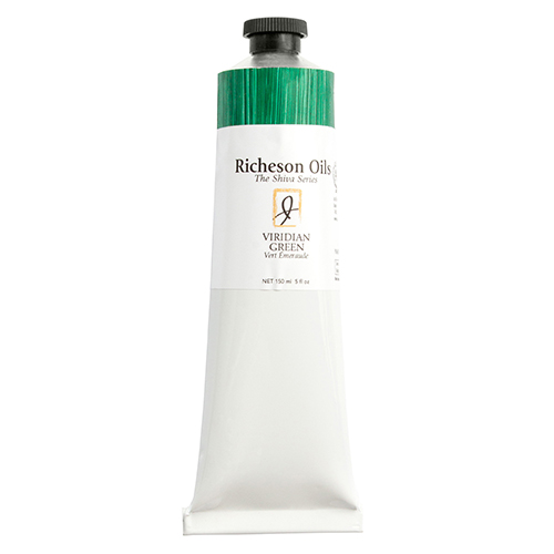 Richeson Shiva Series Oil Paint - (5oz/150ml) Viridian Green