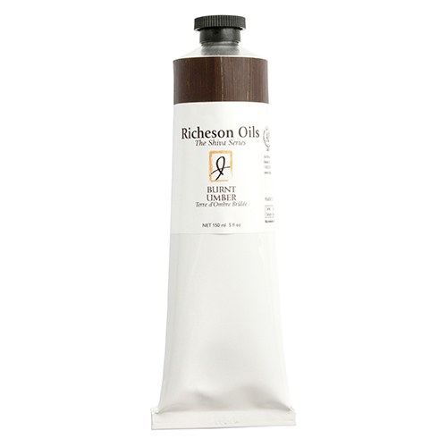 Richeson Shiva Series Oil Paint - (5oz/150ml) Burnt Umber
