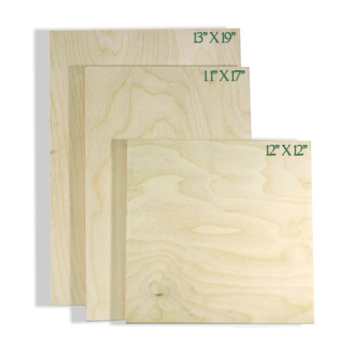 Richeson Cradled Birch Panel 12" x 12" (3/4" Deep)