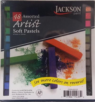 Richeson Jackson Assorted Color Soft Pastel Set (48 count)