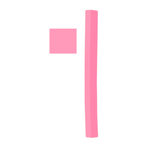Richeson Semi-Hard Square Pastel - 63 Red