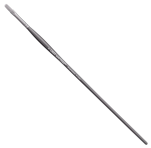 Richeson Grey Matters Brush for Acrylic - #2 Filbert