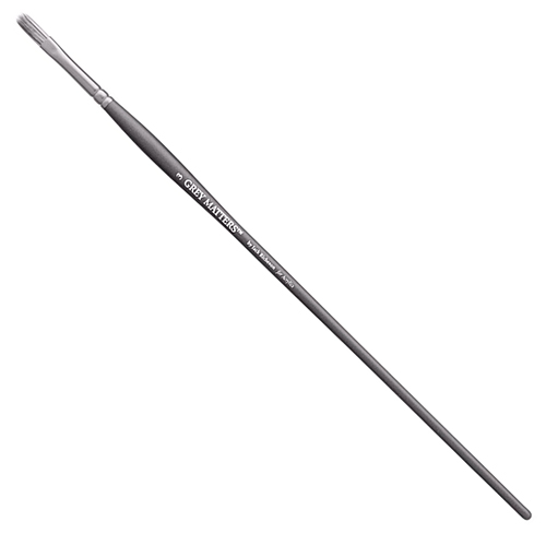 Richeson Grey Matters Brush for Acrylic - #3 Filbert