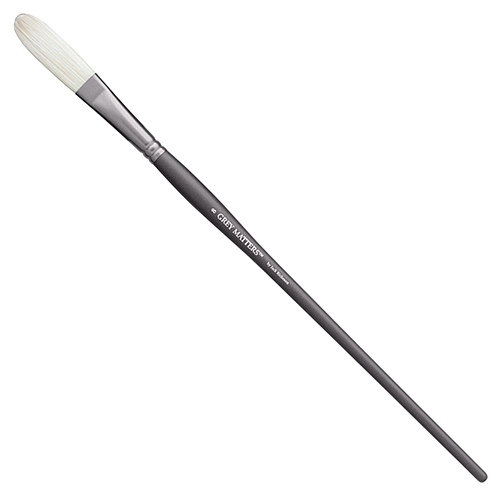 Richeson Grey Matters Bristle Brush for Oil & Acrylic - #8 Egbert