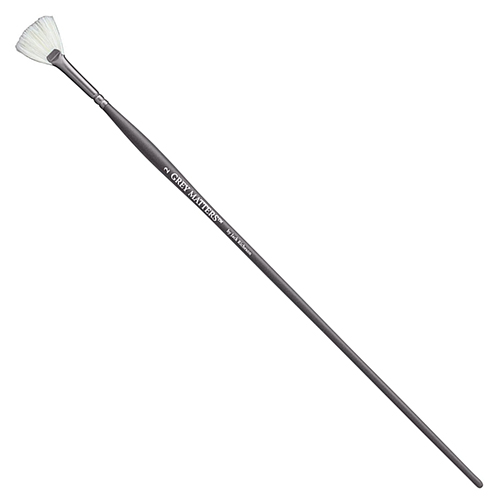 Richeson Grey Matters Bristle Brush for Oil & Acrylic - #2 Fan